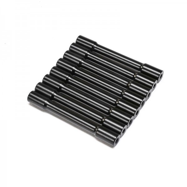 Team Losi Crossbar, End Plates, AL, BLK, (8): LMT, TTLMT