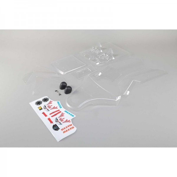 Losi 1/5 Clear Body Set with Sticker Sheet (DBXL-E)