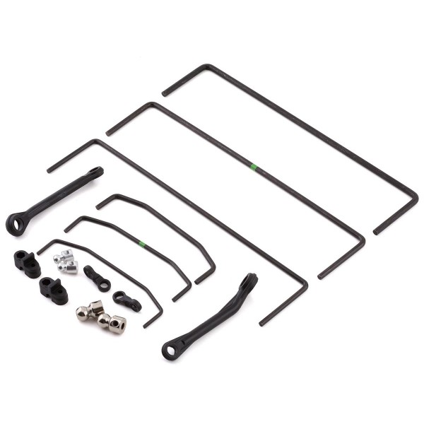 Team Losi Baja Rey SBR Front and Rear Sway Bar (3)