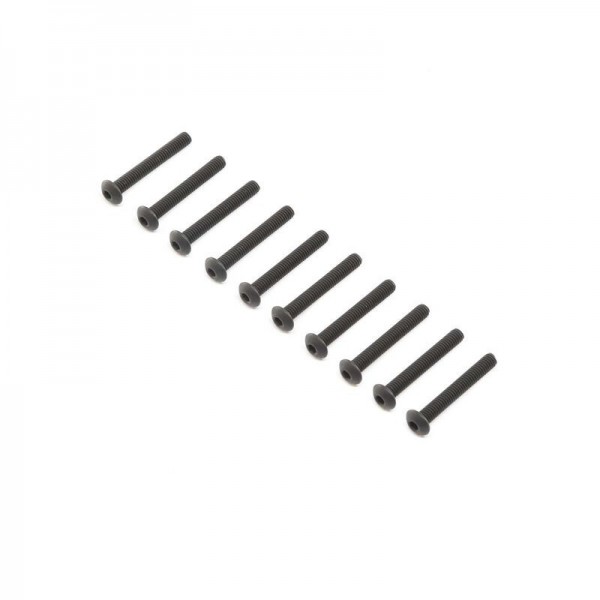 Losi 4x30mm Button Head Hex Screws (10)