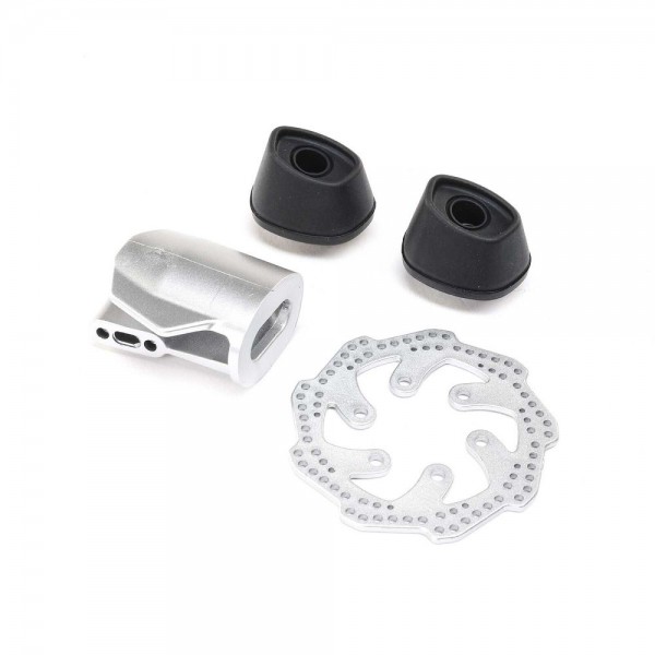 Team Losi Exhaust & Rear Brake Rotor: PM-MX