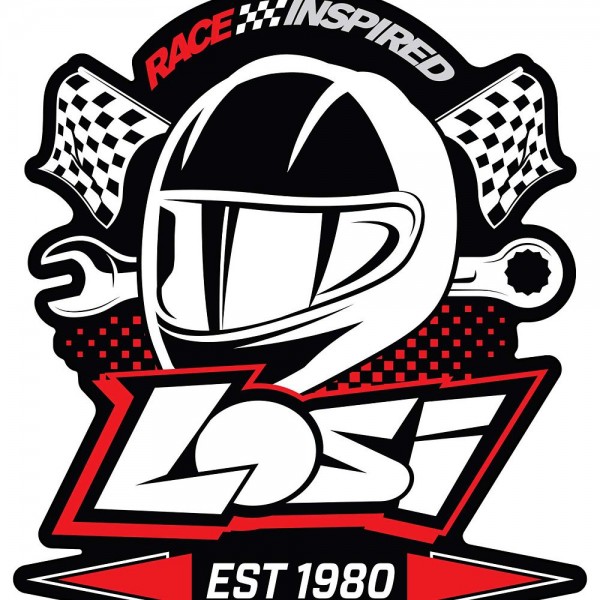Team Losi Helmet Sticker