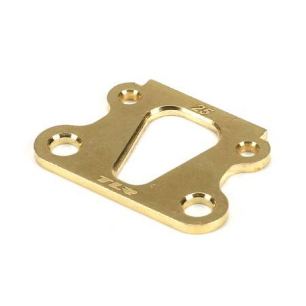 TLR Brass Kick Angle Shim, 25 Deg (For 22)