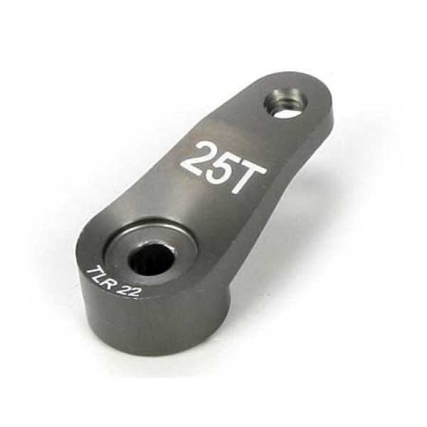 TLR Aluminum Servo Horn, 25T (For 22)