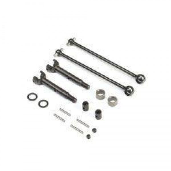 TLR Steel CVA Driveshaft Set, SR Diff (22 5.0) SR