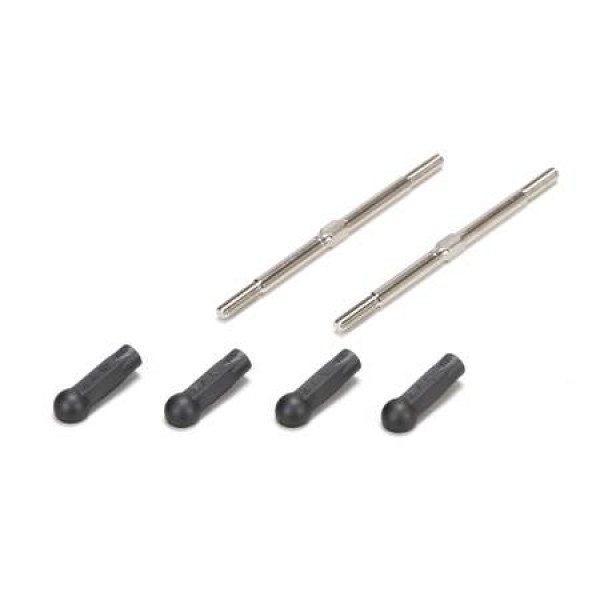 TLR Turnbuckle, HD, 75mm (22 SeriesSC) (2)