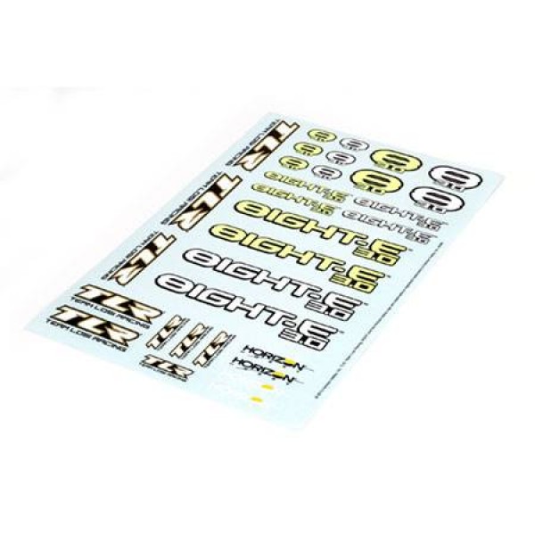 TLR Sticker Sheet, 8e 3.0
