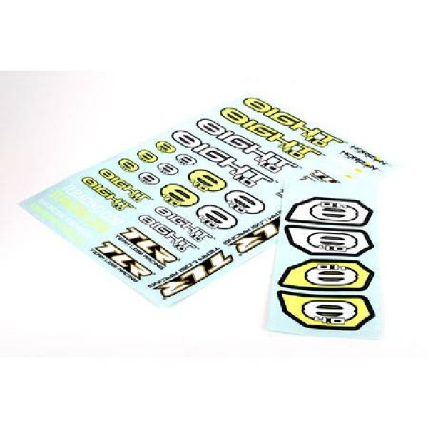 TLR 8IGHT 4.0 Logo Sticker Sheet