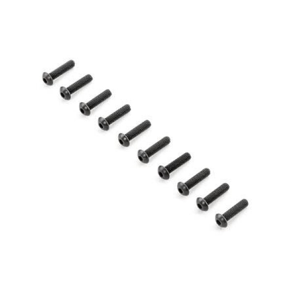 TLR Button Head Screws, M4x16mm (10)