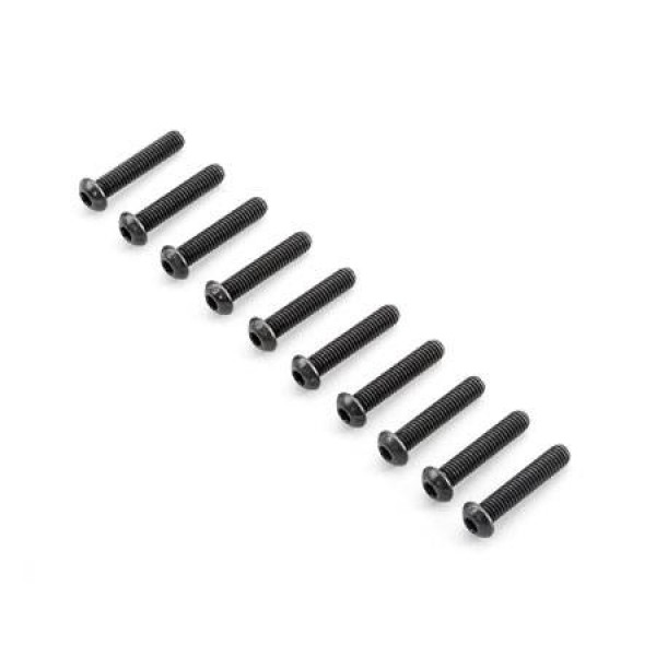 TLR Button Head Screws, M6x30mm (10)