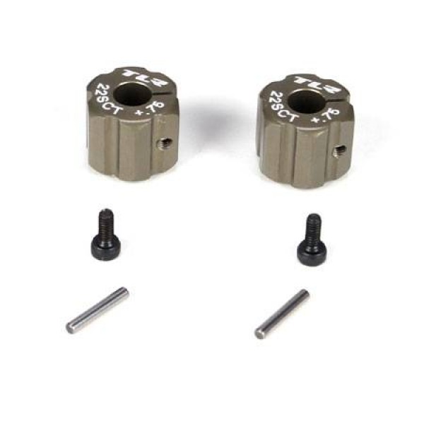 R Hex +.75mm Width, Alum: 22SCT