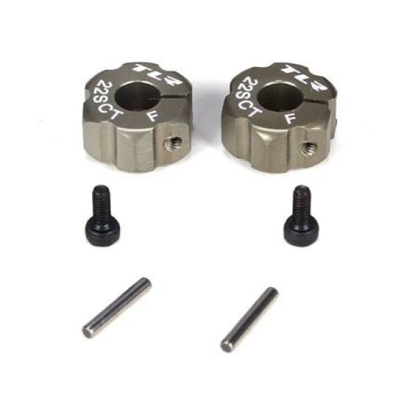 TLR Front Hex, Aluminum (22SCT)