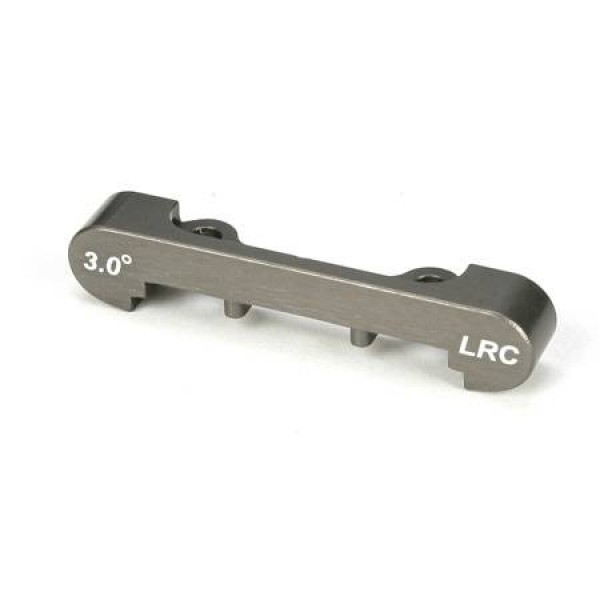 TLR Aluminum Toe Plate, 3 Deg, LRC (For 22)