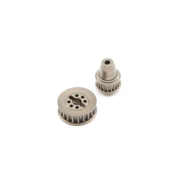 TLR Aluminum Pulley Set (22-4/2.0)