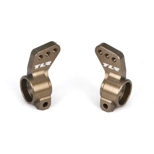 TLR Aluminum Rear Hub Set (22-4)