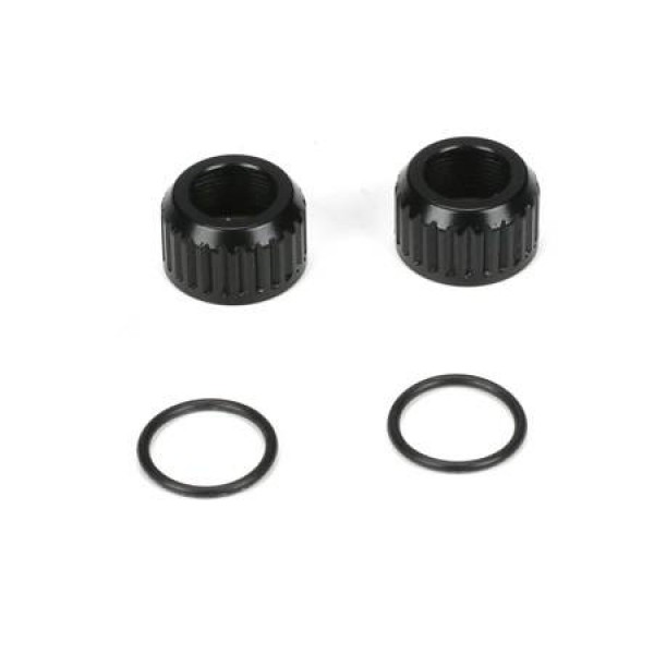 TLR Bottom Shock Cap (For 22) (2)
