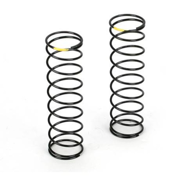 TLR Rear Shock Springs, 2.0 Rate, Yellow (2)