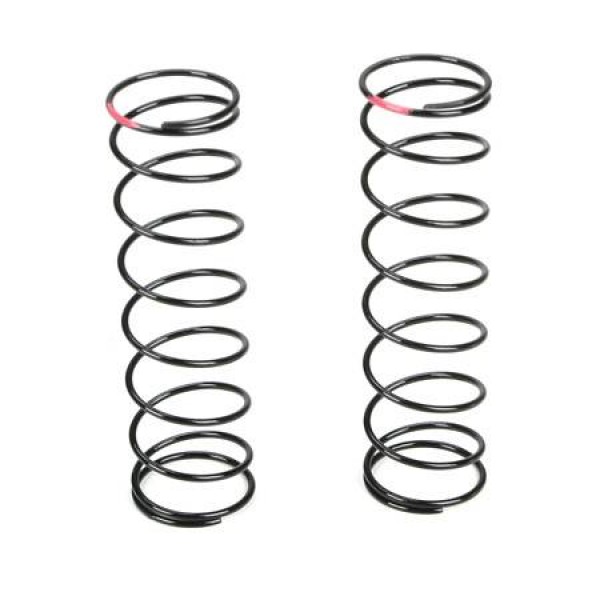 TLR Rear Shock Springs, 2.3 Rate, Pink (2)