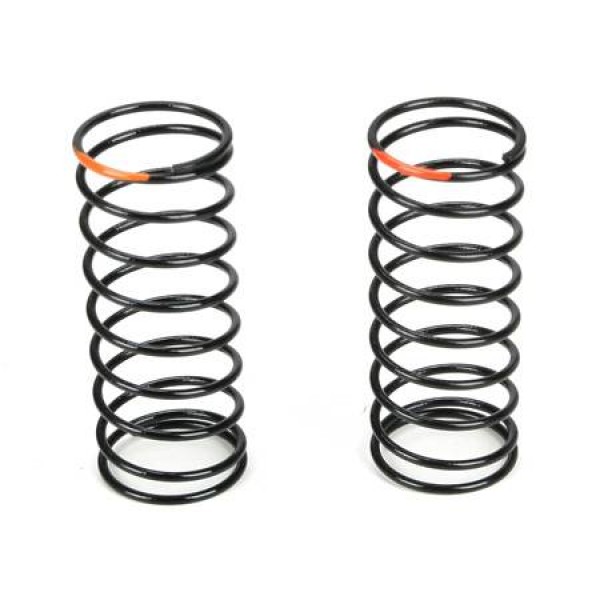 TLR Front Shock Springs, 2.9 Rate, Orange (2)