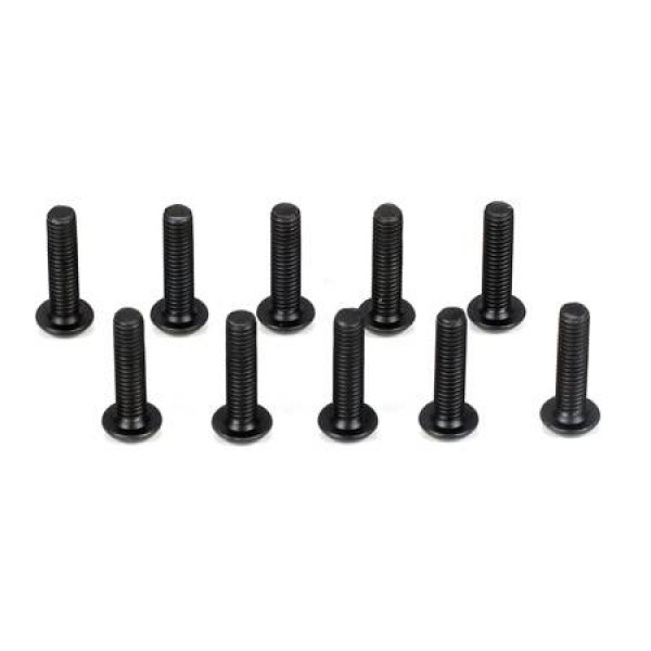 TLR Button Head Screws, M3x12mm (10)