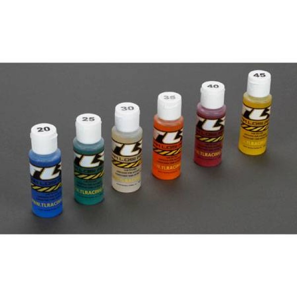 TLR 2oz Shock Oil 6-Pack (20, 25, 30, 35, 40, 45)