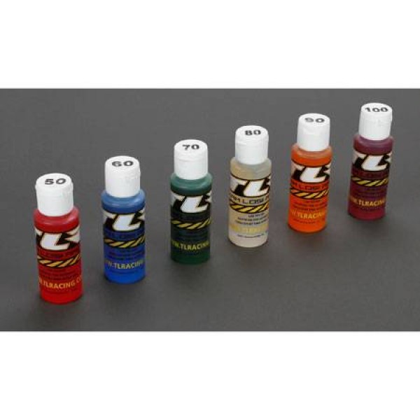 TLR 2oz Shock Oil 6-Pack (50, 60, 70, 80, 90, 100)