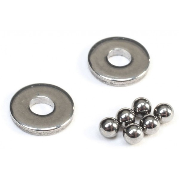Team Losi Racing Tungesten Carbide Thrust Balls & Washers for 22
