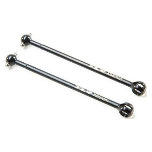 Team Losi Racing CVA Driveshaft Bones 68mm (22X) (2)