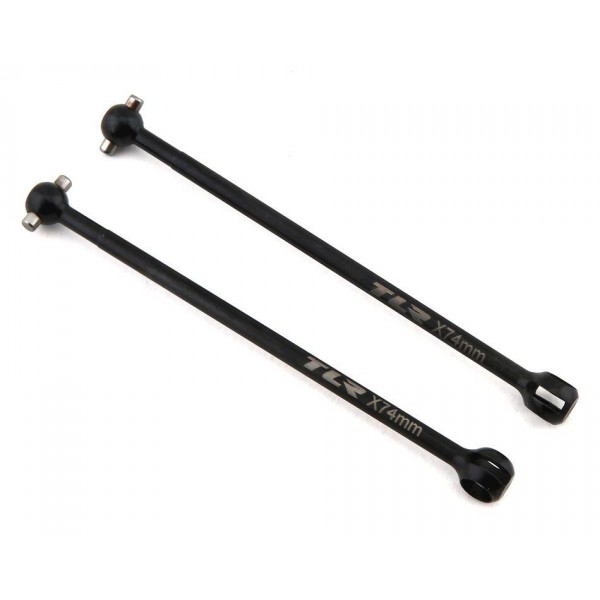 Team Losi Racing CVA Driveshaft Bones, 74mm (22X) (2)
