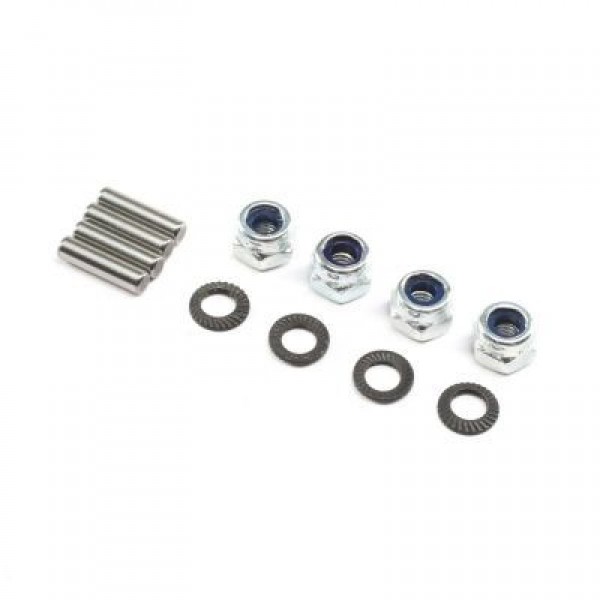 Team Losi Racing Pinion Mounting Hardware (22X-4) (4)