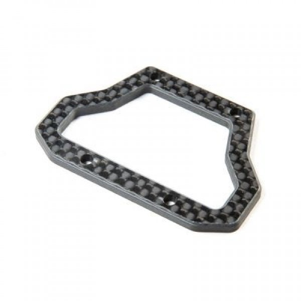 Team Losi Racing Carbon Center Bulkhead Brace (22X-4)