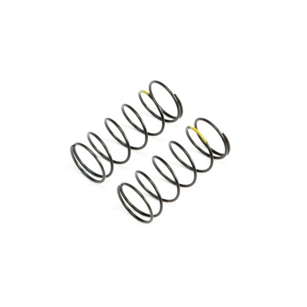 Team Losi Racing Yellow Front Springs, Low Frequency, 12mm (2)