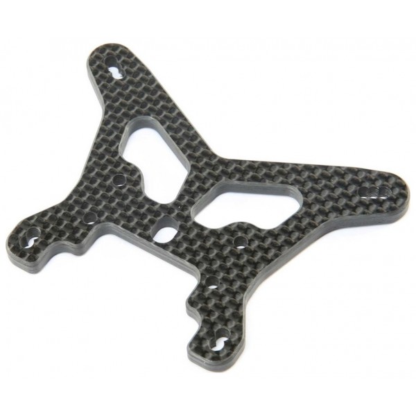 Team Losi Racing Carbon Rear Shock Tower (22X-4)