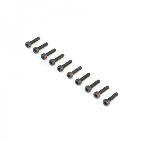 Team Losi Racing Cap Head Screws, M2.5 x 10mm (10)