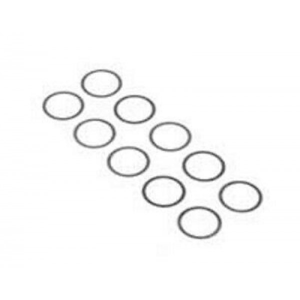Team Losi Racing 14mm Shims, 0.1-0.2mm (5 Each) (10)