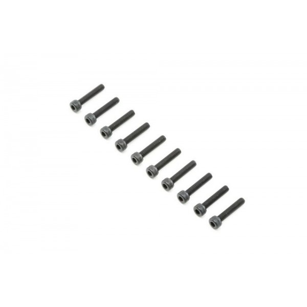 Team Losi Racing Cap Head Screws, M4x20mm (10)
