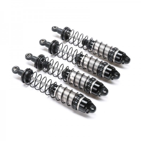 Team Losi Racing Aluminum Shock Set, Assembled (4): Mini LMT