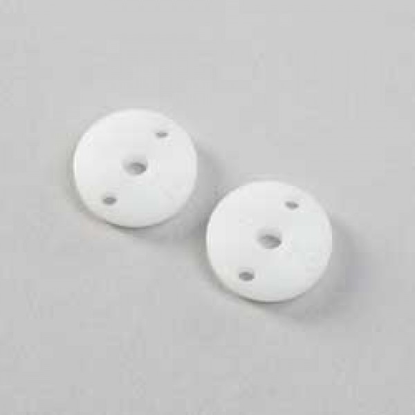 Team Losi Racing Machined Shock Pistons, Thin, 1.6/1.7mm, G3 (2)