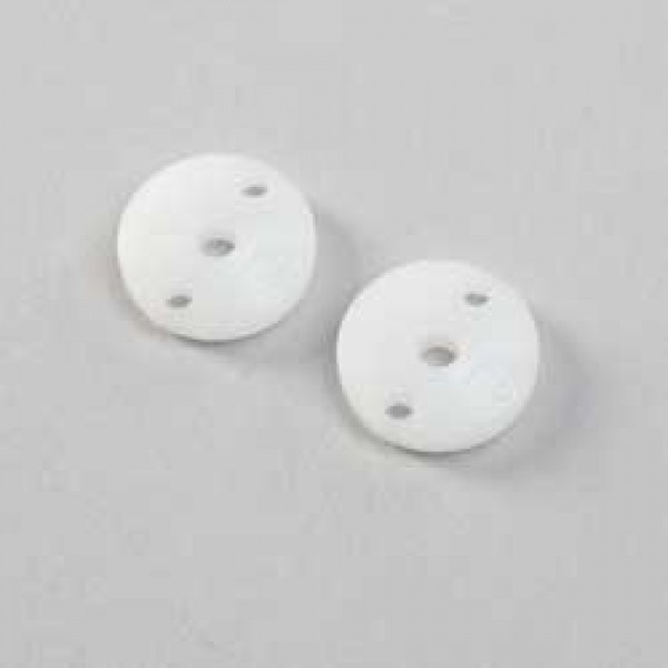 Team Losi Racing Machined Shock Pistons, Thin, 2 x 1.8mm, G3 (2)
