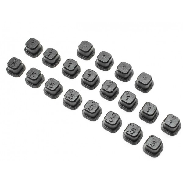 Team Losi Racing Insert Set, Adjustable Pivot (22 5.0)