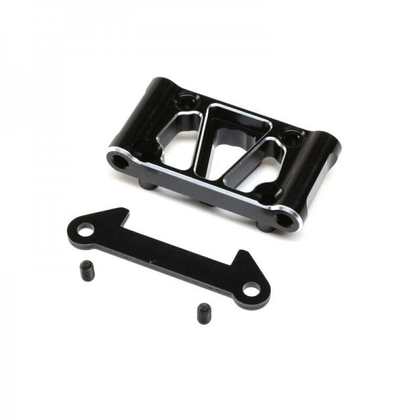 Team Losi Racing Front Pivot, Aluminum, Lightweight, Black (22 5.0)