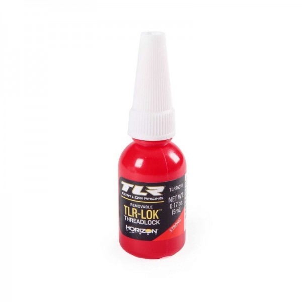 Team Losi Racing TLR Lok, Threadlock, Red