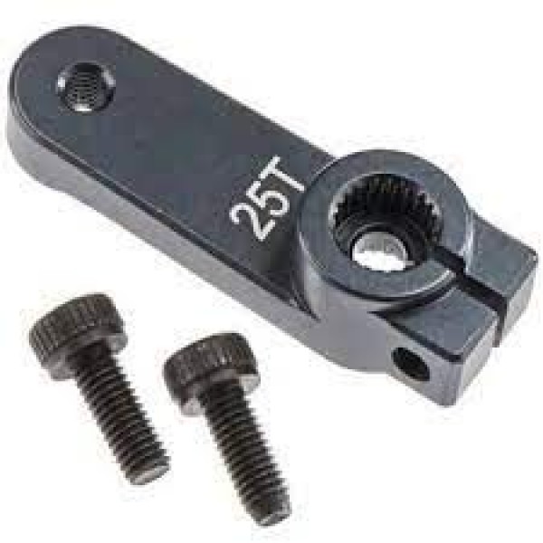 Tekno RC Alum Servo Horn (25T,std,low prof,M3 clamp): EB410