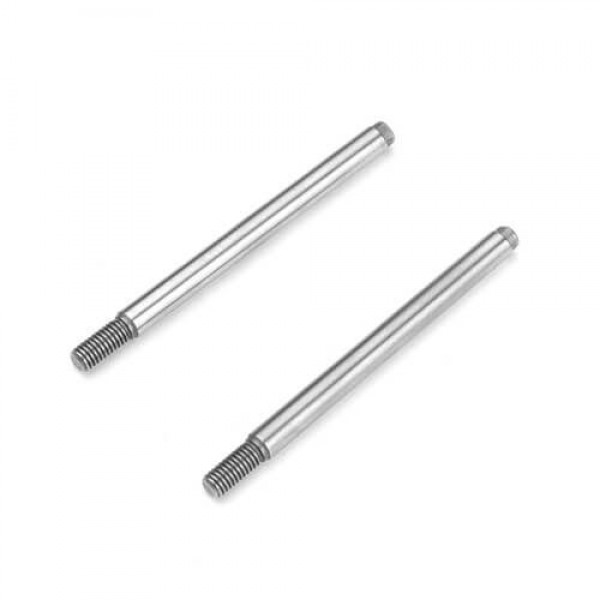 Tekno RC Shock Shafts (rear, steel, 2pcs): EB410