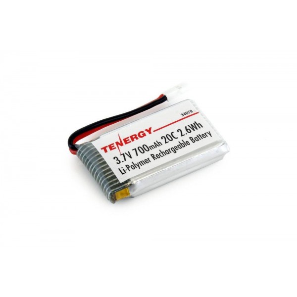 Tenergy LiPo Battery 700mAh 20C 3.7V (1S)
