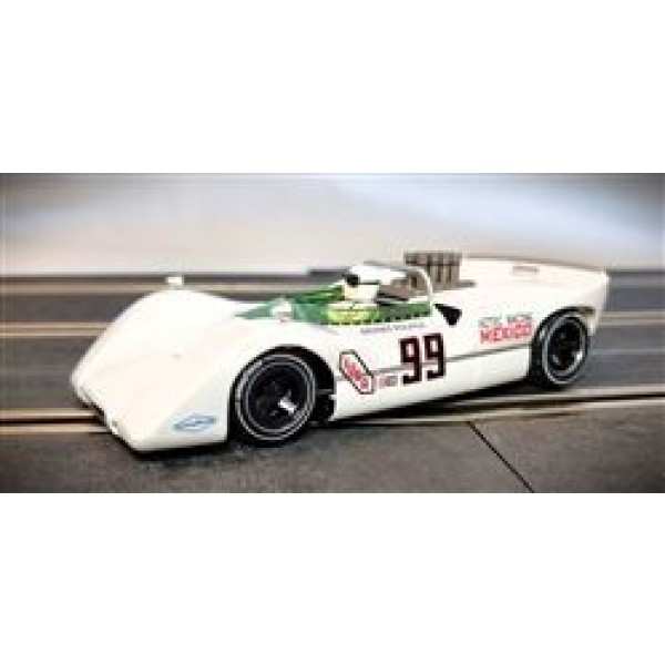 Thunderslot McLaren M6B Can-Am Moises Solana #99 USRRC Mexico City 68