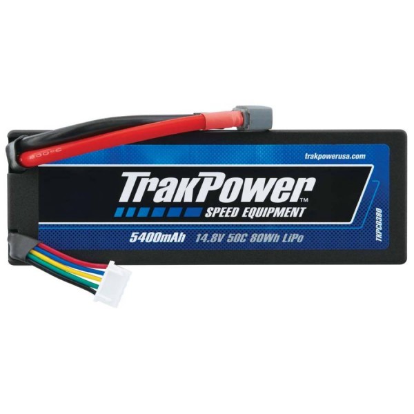 Trak Power LiPo Hard Case Battery 5400mAh 50C 14.8V (4S)