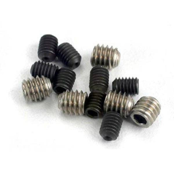 Traxxas Set Screw 3x4mm (8) 4x4mm (4)