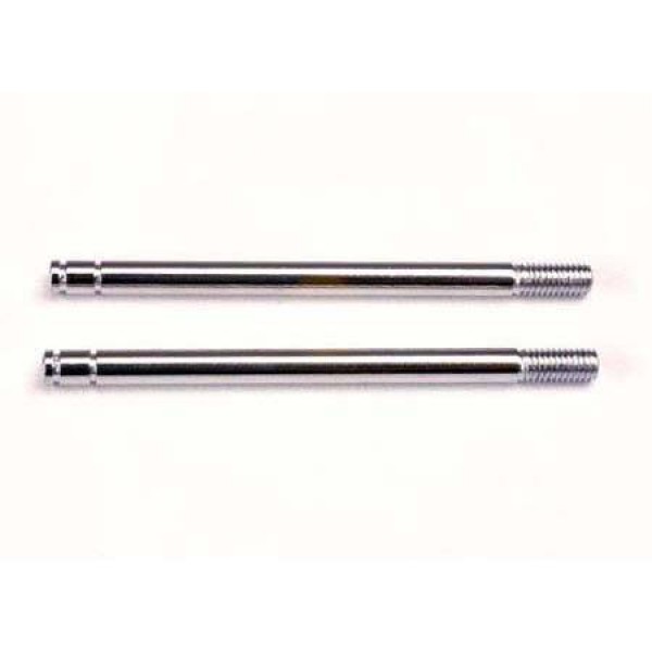 Traxxas Steel Long Shock Shafts, Chrome Finish (2)