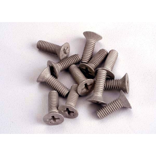 Traxxas Aluminum Screws 4x12mm (12)